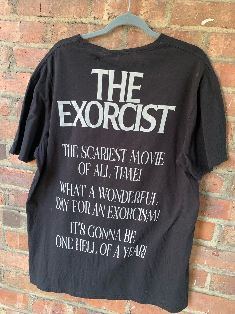 The Exorcist XL Black Graphic Tee
